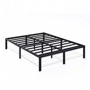 Modern Black Iron <b>Platform</b> <b>Bed</b> - Product Image 1
