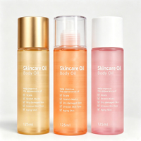 Huile anti-vergetures personnalisée, élimine les cicatrices et les rides, absorption rapide, huile corporelle raffermissante, réparation de la peau, huile nourrissante hydratante pour massage