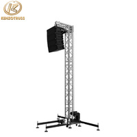 Aluminio line array truss Torre altavoz Torre truss