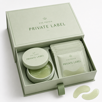 Patchs Hydrogel au Collagène et Vitamine C pour les Yeux, Anti-Cernes et Anti-Poches, Emballage en Pot, Marque Privée