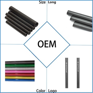 Tubo de fibra de carbono OEM ODM de alta calidad, poste de trekking telescópico de peso ligero, tela de tipo múltiple para viajes - Product Image 5