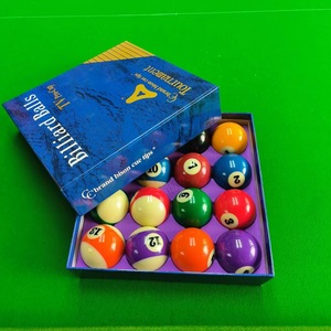 Juego de 16 Bolas de Billar 3A de Resina de 57.2mm para Entrenamiento, Estilo Americano - Product Image 6