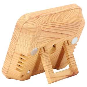 Thermomètre numérique d'intérieur, hygromètre, réveil, moniteur de température et d'humidité domestique, écran LCD rétroéclairé, thermomètre de table en ABS - Product Image 2