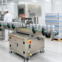 Machine à sceller les boîtes de conserve automatique pour l'emballage alimentaire et des boissons en aluminium