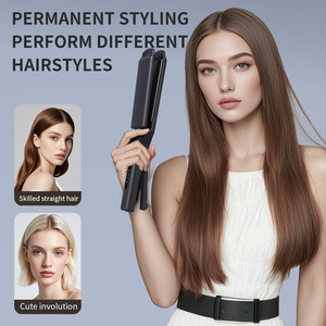 Lisseur de <span class=keywords><strong>cheveux</strong></span> 2-en-1 avec plaques larges en céramique de 115 mm, huile essentielle, 4 températures, anti-brûlure, <span class=keywords><strong>pour</strong></span> salon et usage domestique, CE RoHS, vente en gros, personnalisable - Product Image 4