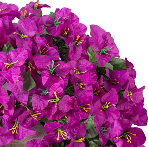 Wholesale Handmade Silk <strong>Artificial</strong> Bougainvillea <strong>Hanging</strong> <strong>Basket</strong> Vine Faux Wall <strong>Hanging</strong> <strong>Flower</strong> for Garden Indoor Outdoor Layout - Product Image 3