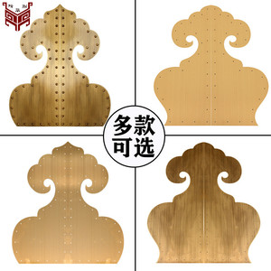 Chinese Style Brass Door <b>Corner</b> <b>Protectors</b> With Ruyi Gourd Design For Wooden Doors Durable Solid Copper Accessories - Product Image 5
