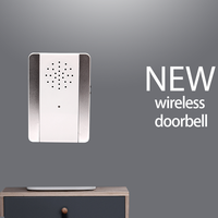 Bel Pintu Nirkabel Tahan Air Terlaris dengan 38 Lagu, Baterai & Penerima Plug-in, Jangkauan 100m untuk Keamanan Rumah & Apartemen
