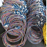 0.9MM Fiber Pigtail ST with LSZH Jacket for Indoor Fiber Optic Patch Panel and Communication Use