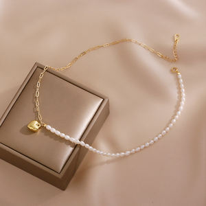 Collar de Perlas 1478 para Mujer, Collar de Perlas Auténticas - Product Image 2