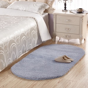 Tappetino di lusso a colori ovali arruffati e tappeti soffice e caldo <span class=keywords><strong>tappeto</strong></span> per soggiorno - Product Image 2