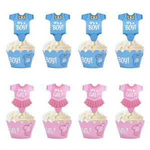 48 <span class=keywords><strong>fotos</strong></span> <span class=keywords><strong>de</strong></span> decoraciones para cupcakes <span class=keywords><strong>de</strong></span> niños y niñas y decoraciones para cupcakes para fiestas, accesorios <span class=keywords><strong>de</strong></span> stand, decoraciones para fiestas <span class=keywords><strong>de</strong></span> cumpleaños - Product Image 2