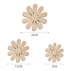 Decorazioni da Parete Nordiche <span class=keywords><strong>per</strong></span> Camerette Bambini, <span class=keywords><strong>Adesivi</strong></span> Murali Autoadesivi con Margherite, Decorazioni <span class=keywords><strong>per</strong></span> Camera da Letto - Product Image 4