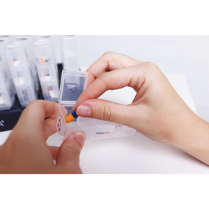 Organizador de Pastillas Mensual, 4 Dosis, Dispensador de Medicamentos KMINA K40049 - Product Image 6