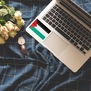 Offre Spéciale conception personnalisée <span class=keywords><strong>Palestine</strong></span> drapeau autocollants voiture autocollants dos Film téléphone autocollants - Product Image 3