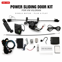 Pièces automobiles Volkswagen Viloran pour atelier 4S : Modification de porte centrale coulissante électrique pour installation