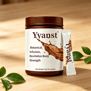 Café en Polvo con Infusión Botánica, 10 Sobres de 10g Cada Uno, Revitaliza, Fuerza Diaria, Bebida Instantánea - Product Image 2