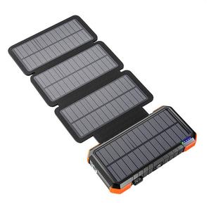 Cargador Solar Portátil Universal para Camping, Banco de Energía de 20000 mAh de Alta Capacidad, Resistente al Agua, con Carga Inalámbrica - Product Image 2