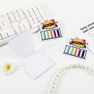 Mini cuaderno personalizado de dibujos animados 6x8cm, notas adhesivas creativas portátiles para estudiantes - Product Image 2