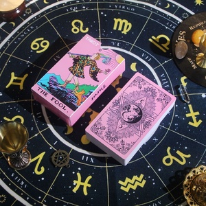 Tarjetas de Tarot <span class=keywords><strong>Vetter</strong></span> al por Mayor para Principiantes, Impresas en Color, PVC Impermeable, con Lámina Dorada, 12*7, Libro de Tarot de PVC, Manual, Juego de Cartas - Product Image 6