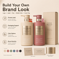 Lotion Tubuh Wangi Niacinamide Private Label 500ml, Lotion Tubuh Melembapkan Beraroma, OEM ODM, Lotion Perawatan Tubuh Custom