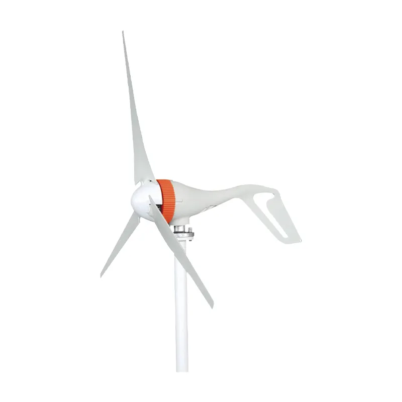 Generator turbin angin mini sumbu Horizontal, kualitas tinggi 100W kekuatan angin untuk penggunaan rumah