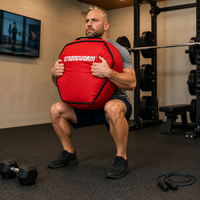 Sac de sable robuste Husafell en nylon Cordura 1050D, sac d'entraînement avec bord renforcé pour la salle de sport, la remise en forme et les entraînements