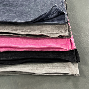 T-shirt da uomo YKH 275gsm 100% cotone slub lavaggio acido con logo personalizzato, stile vintage, vestibilità oversize, stampa DTG - Product Image 6