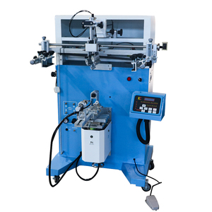 Đa Chức Năng Phẳng Hình Bầu Dục Vòng Màn Hình Thiết Bị In Ấn Chai Thủy Tinh Mỹ Phẩm Lọ Giấy Ly Lụa Màn Hình Máy In - Product Image 3