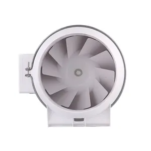 Yüksek hız 4 6 5 8 10 inç özelleştirme karışık akış Inline kanal Fan büyümek için çadır sessiz çıkarıcı Fan