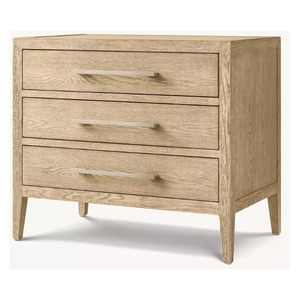Meubles RHMAKER de style français contemporain, table de chevet moderne de luxe de style français, table de chevet fermée avec tiroir pour chambre à coucher - Product Image 5