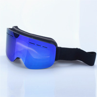 2024 nouveau logo personnalisé OEM Filp up lunettes de ski facile à coussin éponge amovible lunettes de ski de protection Anti-buée lunettes de neige