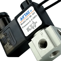 Vanne Solénoïde à Action Directe Airtac 3V206 3V208AB pour Moteur, Pression Moyenne, Haute Fréquence, Haute Précision, Génération d'Oxygène