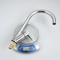 Robinet de cuisine moderne à monocommande en alliage de zinc, à poser sur le plan, avec cartouche céramique thermostatique, pour usage hôtelier