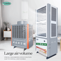Système de refroidissement industriel Kemite, unité de traitement d'air, pompe à moteur |   Système de climatisation indirect à refroidissement par évaporation avec compresseur scroll de 30,26 kW