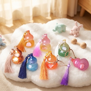 Boîte Mystère en Résine Personnalisée : Figurines de Collection Fu <span class=keywords><strong>Lou</strong></span> Gourd Porte-Bonheur pour Décoration de Bureau et Cadeau Surprise - Product Image 1