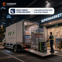 Camion de fret Firebird.China.to.Amazon, adapté aux marchandises lourdes et en vrac, transport régulier, tarif raisonnable et compétitif.