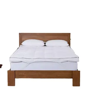 <span class=keywords><strong>Topper</strong></span> per <span class=keywords><strong>Materasso</strong></span> JR108 in Microfibra per Hotel, Grande Successo, Traspirante con Fodera in Cotone, Misura King Size - Product Image 1