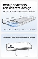 Funda Ecológica 2 en 1 para 17 Pro Max, Anti-Huellas, Transparente Mate, Resistente a Impactos, Fabricada con TPU y PC Reciclados