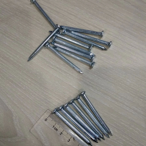 Clous à tête ronde en acier à haute teneur en carbone de haute qualité, à tige lisse, pour le béton et les meubles - Product Image 3