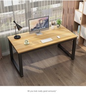 Bureau blanc moderne BGZ02 120*50*75cm petite table d'ordinateur d'étude avec tiroir en bois produit de vente