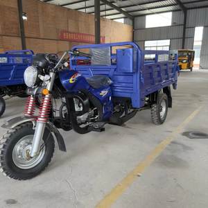 Tricycle à moteur essence Cargo 250cc haute puissance 1800kg capacité de charge moteur refroidi à l'eau outil de Transport de cargaison/agricole - Product Image 1