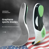Semelles orthopédiques confortables Lao Song Sports PU-6070 en gel PU souple et durable, double absorption des chocs, soutien de la voûte plantaire