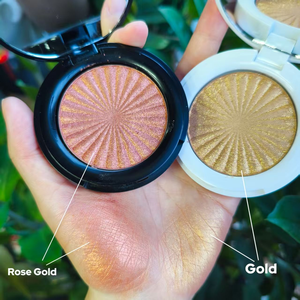 En gros, Poudre illuminatrice pour le visage, effet scintillant, avec <span class=keywords><strong>miroir</strong></span>, <span class=keywords><strong>noir</strong></span>, rose, blanc, marque personnalisée - Product Image 3