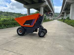 Antspower 2025 CE 승인 부하 배터리 구동 전기 트롤리 4 휠 미니 야드 덤프 트럭 로더 - Product Image 5