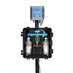 Analyseur de chlore colorimétrique CL17sc à très faible plage de mesure avec kit d'installation sur pied et réactifs pour la chlore totale - Product Image 3