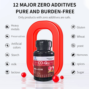 Penjualan Langsung Pabrik Suplemen <span class=keywords><strong>Coenzyme</strong></span> <span class=keywords><strong>Q10</strong></span> Baru OEM Coq10 100mg Ubiquinol Bubuk Kapsul Softgel Coq10 - Product Image 2