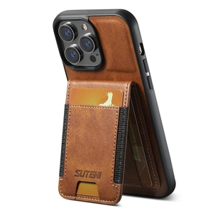 Para <span class=keywords><strong>iPhone</strong></span> 16E/16/15 Plus/16 Promax Kickstand Wallet Phone case Contraportada - Product Image 1