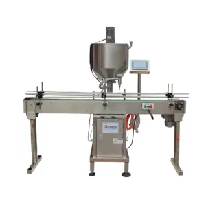 Industrial automatic hot wax bottle filling machines with heating mixer