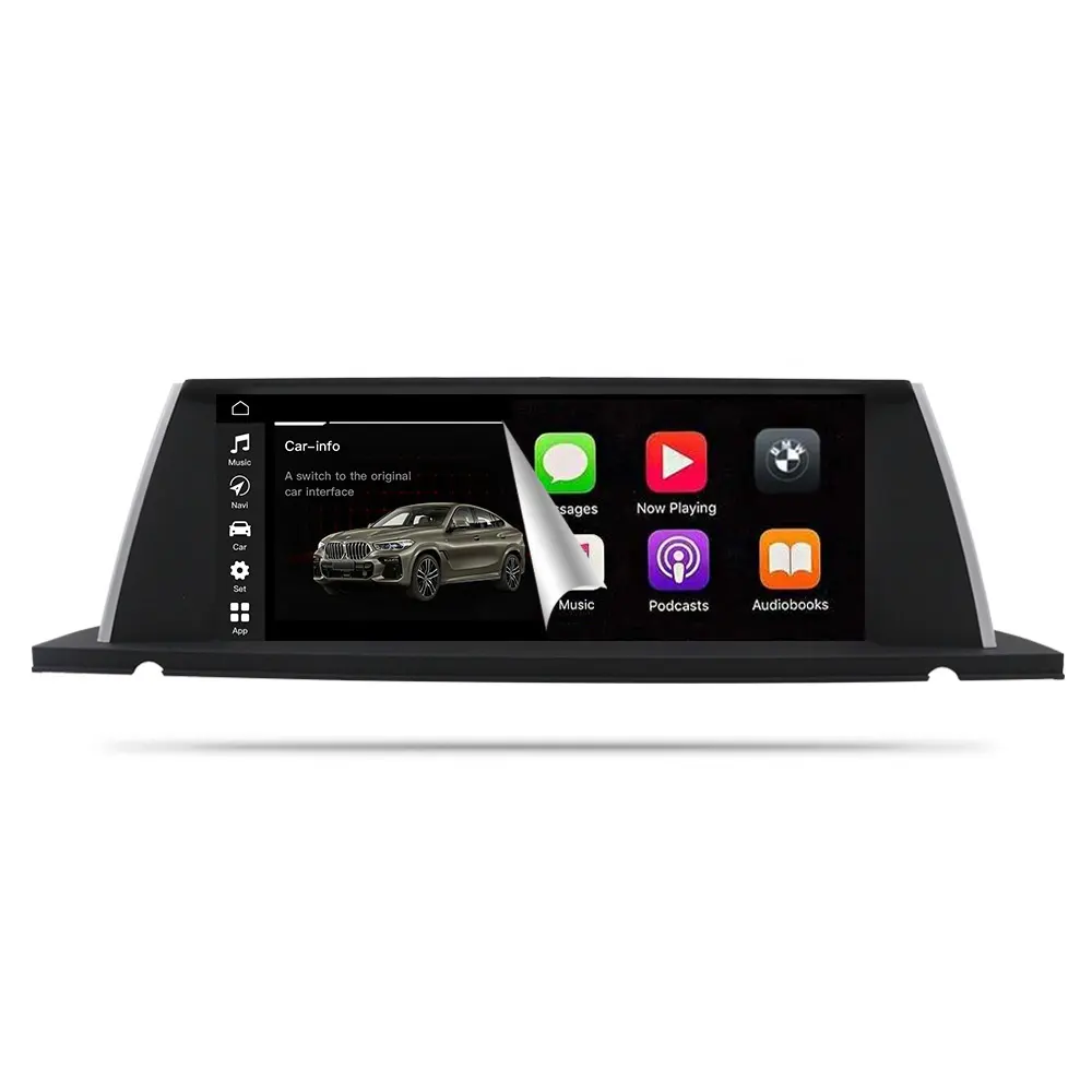 Android 11 1920*720 aggiornamento 5 serie Gt Carplay auto radio cic nbt touchscreen lettori accessori ricambi auto F07 android per bmw